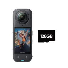 INSTA 360 - Cámara de acción Insta360 X5 Tener Tarjeta MicroSD de 128GB