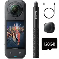 INSTA 360 - Cámara de acción Insta360 X5 Paquete Get-Set Bundle