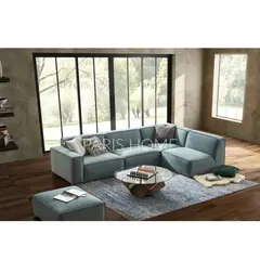 GENERICO - Sofá Seccional Chaise Derecho Jonathan - Turquesa