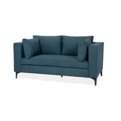 TUGO - SOFA ALMA 2 CUERPOS AZUL PETROLEO