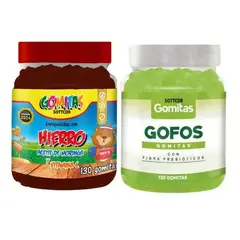GENERICO - PACK 2 GOMITAS HIERRO NIÑOS + GOFOS PARA ADULTOS 260 UND