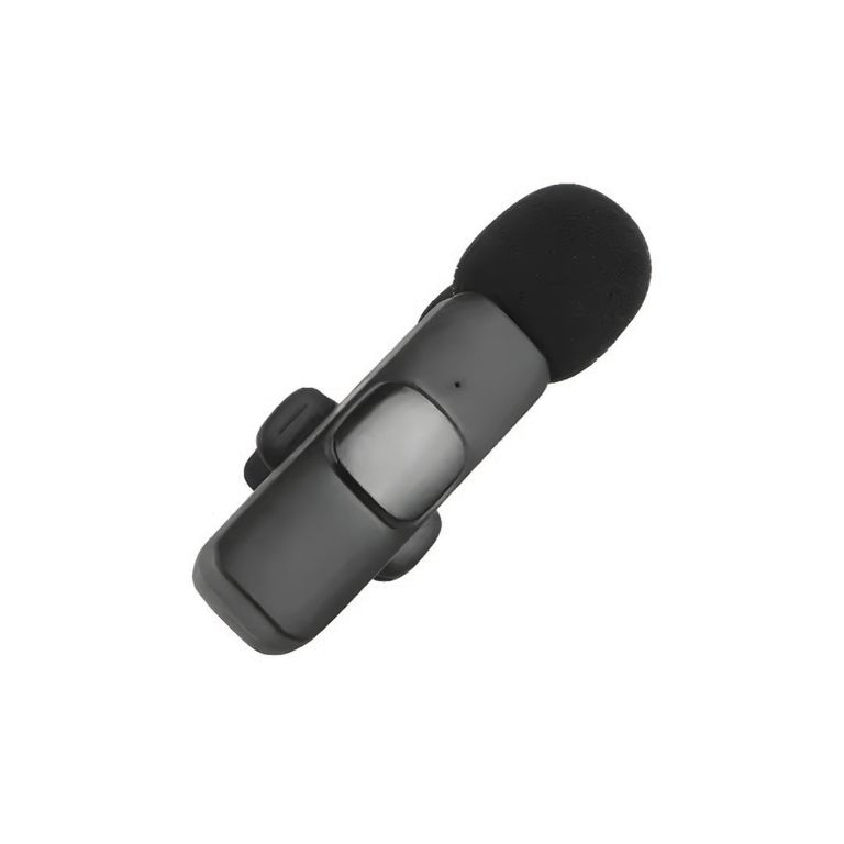 Microfono Solapero Inalambrico Tipo C + Iphone K9 - K9-BK