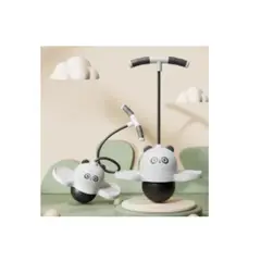 GENERICO - Pelota Saltarina de Panda con Luces LED