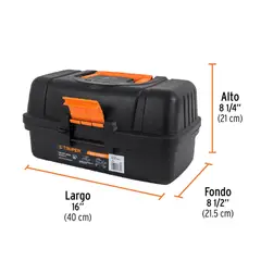 TRUPER - Caja Organizadora Pesca Carpinteria cerrajeria