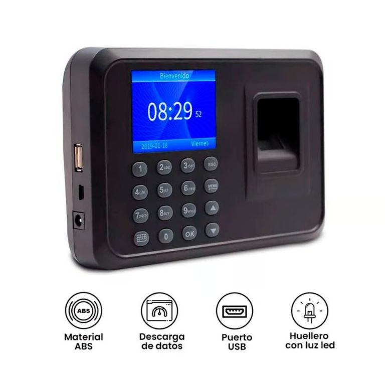 Sistema Biométrico De Asistencia Lector De Huellas Dactilar
