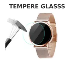 GENERICO - Mica Vidrio Templado Smartwacth Circular para Galaxy Amazfit Huawei