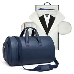 GENERICO - Maletin Porta Terno Traje Vestido Cuero Pu 45 L Viajes Negocios 209