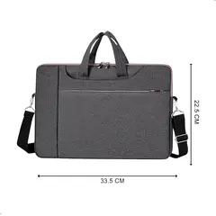 GENERICO - Funda Laptop Estilo Maletin 13 Pulgadas Forro Interior Felpa