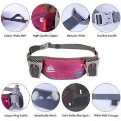 AONIJIE - Canguro de hidratacion Trail Running Maratón Rosado