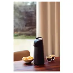 TRAMONTINA - Termo con Sifón 1 Lt Negro -