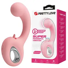 PRETTY LOVE - VIBRADOR RABBIT CON LENGUA VIBRADORA - ERYNNYES