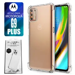 ASIA IMPORT - Space Case Para Motorola G9 Plus Transparente