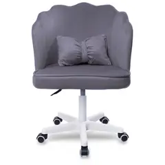 BUCKINGHAM - Silla Giratoria Escritorio Oficina Q1 Gris Oscuro Buckingham-Niña