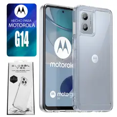 ASIA IMPORT - Space Case Para Motorola G14 Transparente