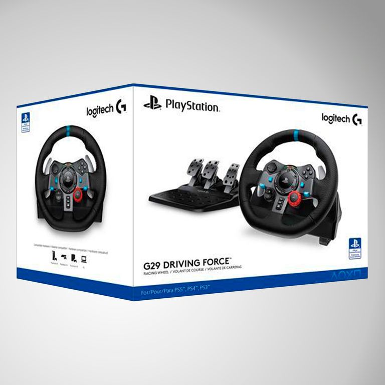 Timón G29 PlayStation PS5 PS4 PS3 y PC