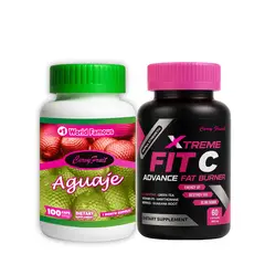 CURVY FRUIT - Curvy Boost Pack Aguaje + Fit C Xtreme Curvas + Reducción de Grasa
