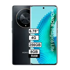 HONOR - Celular MAGIC 6 LITE 5G - 8GB RAM + 256GB Color Negro