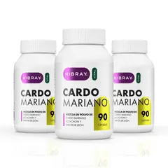 NIBRAY - Cardo Mariano Silimarina 90 Capsulas Vital Pack 3 Frascos