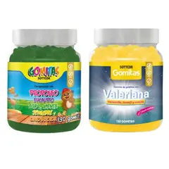 GENERICO - PACK 2 GOMITAS PROPÓLEO NIÑOS 130UND + GOMITAS VALERIANA 130UND