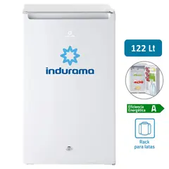 INDURAMA - Frigobar 122 Litros RI-159BL Blanco
