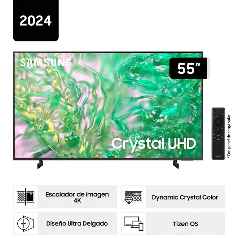 Televisor 55 Crystal UHD 4K Tizen OS Smart TV 55DU8000