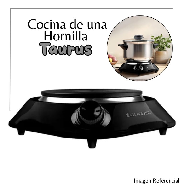 Cocina Electrica Taurus1 hornilla FENIX