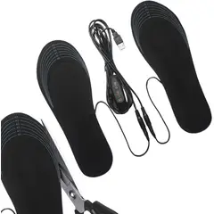 GENERICO - PLANTILLA CALEFACTORA USB PARA ZAPATO ZAPATILLAS TALLA 40-45