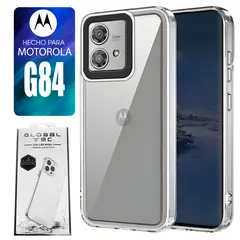 ASIA IMPORT - Space Case Para Motorola G84 Transparente