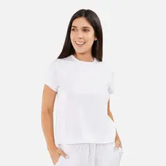 NEW ATHLETIC - Polo Mc Ivory Blanco Mujer