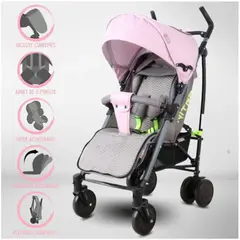BABYGO - Nitro Coche Bastón Deportivo para Bebe Rosado