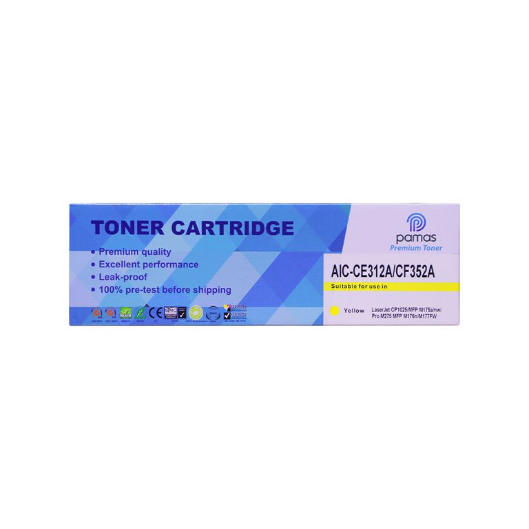 Toner PAMAS Compatible HP 126A130A - CE312A CF352A-YELLOW