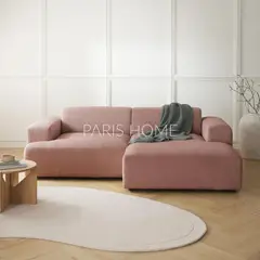 GENERICO - Sofá Derecho Seccional Esquinero 3 Plz Gala Pana - Palo Rosa