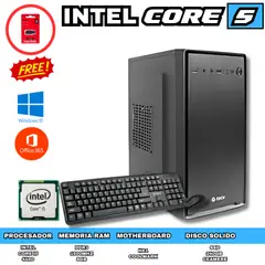 INTEL - PC DE ESCRITORIO CORE I5 8GB RAM DISCO SOLIDO 256GB