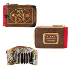 LOUNGEFLY - BILLETERA TIPO ACORDEÓN UP MY ADVENTURE