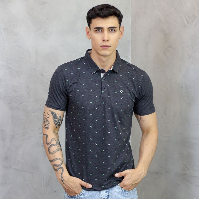 POLO BOX MODA CABALLERO MC - JERSEY 100% ALGODON