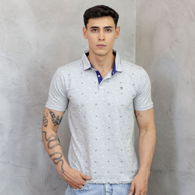 POLO BOX MODA CABALLERO MC - JERSEY 100% ALGODON