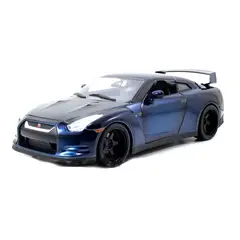JADA TOYS - Auto - Rapidos y Furiosos - Jada - 1.32 - Nissan GT-R R35 Blue Brian