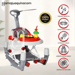 BABY - Andador con Tablero Musical «WALKIE» Red