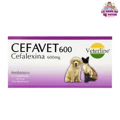 GENERICO - Medicamento CEFAVET 600 MG caja x32 comprimidos