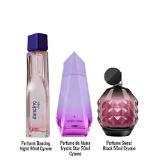 CYZONE - Perfumes Dancing Night + Mystic Star + Sweet Black