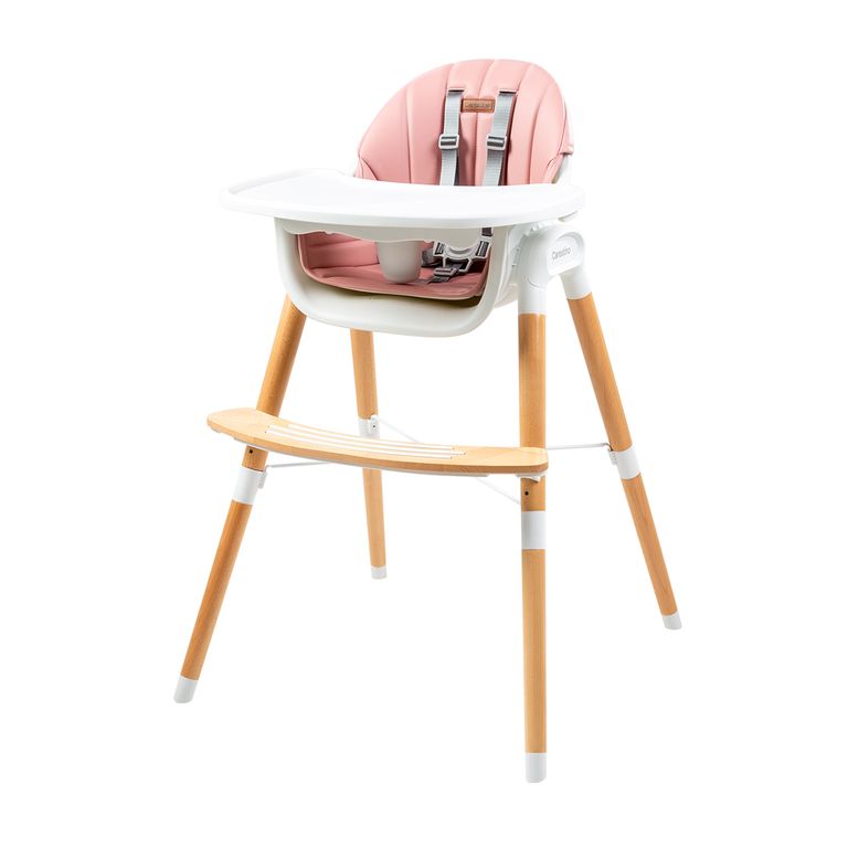 Silla de comer Estocolmo Rosa Malva