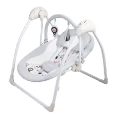 CARESTINO - Mecedora Electrónica Gris Espacial