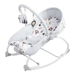 CARESTINO - Mecedora Rocker Gris Espacial