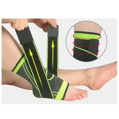 GENERICO - Tobillera de compresión cerradas x 2 unidades