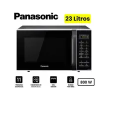 PANASONIC - Horno Microondas 23L NN-GT34JBRPK