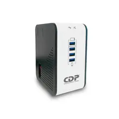 CDP - ESTABILIZADOR R2CU-AVR1008I 1000VA/500W 8 SALIDAS 4 PUERTOS