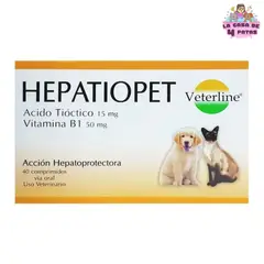 GENERICO - Medicamento HEPATIOPET caja x 40 comprimidos
