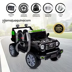 TOYOTA - Carro a Bateria para Niños «GREAT TOYIN» Black