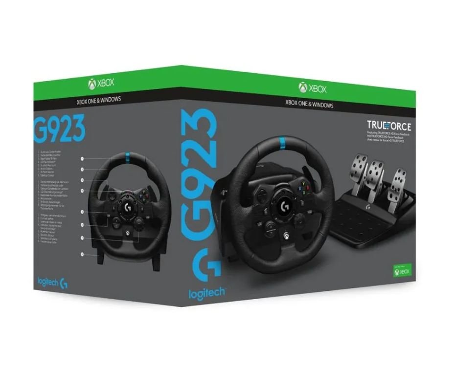 VOLANTE TIMON CON PEDAL G923 RACING WHEEL PARA PC Y XBOX ONE