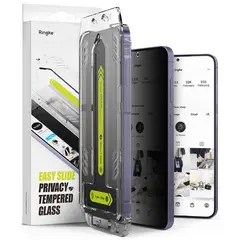 RINGKE - Protector de Pantalla Vidrio Anti-espía Para Galaxy S24 Instalador 2 Und